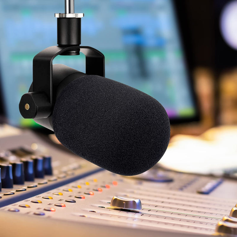  [AUSTRALIA] - WIBOND PodMic Pop Filter Foam Cover - Professional Mic Foam Covers Windscreen Compatible with Rode PodMic Improve Sound Quality Reduce Plosive Wind Noises