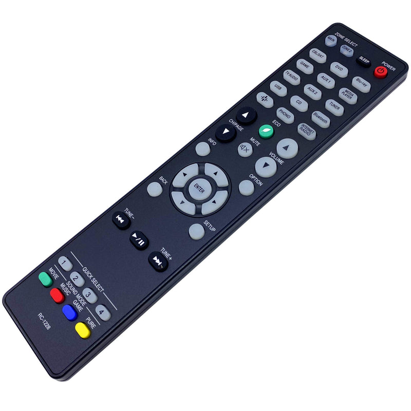 INTECHING RC-1228 AV Receiver Remote Control for Denon AVR-S640H, AVR-S650H, AVR-S730H, AVR-S740H, AVR-S750H, AVR-S900W, AVR-S920W, AVR-S930H, AVR-S940H, AVR-S950H, AVR-X1400H, AVR-X1500H, AVR-X1600H - LeoForward Australia