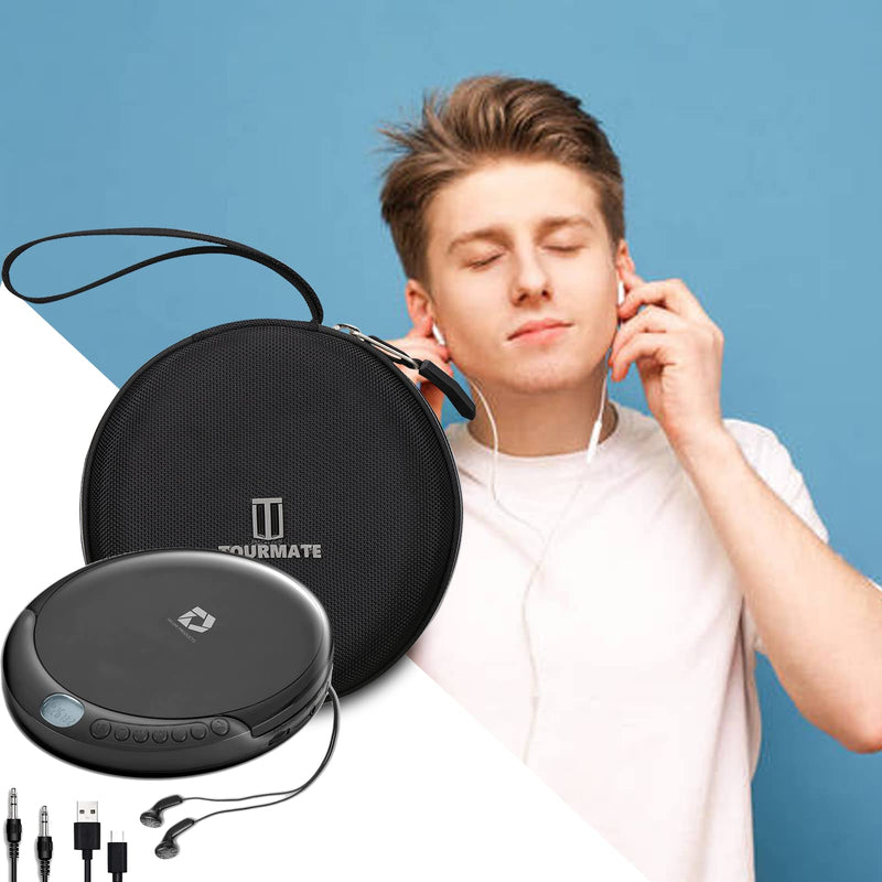  [AUSTRALIA] - Tourmate CD Player Case Compatible with Deluxe Products CD Player, Travel Carrying Stoarge Holder (Case Only)