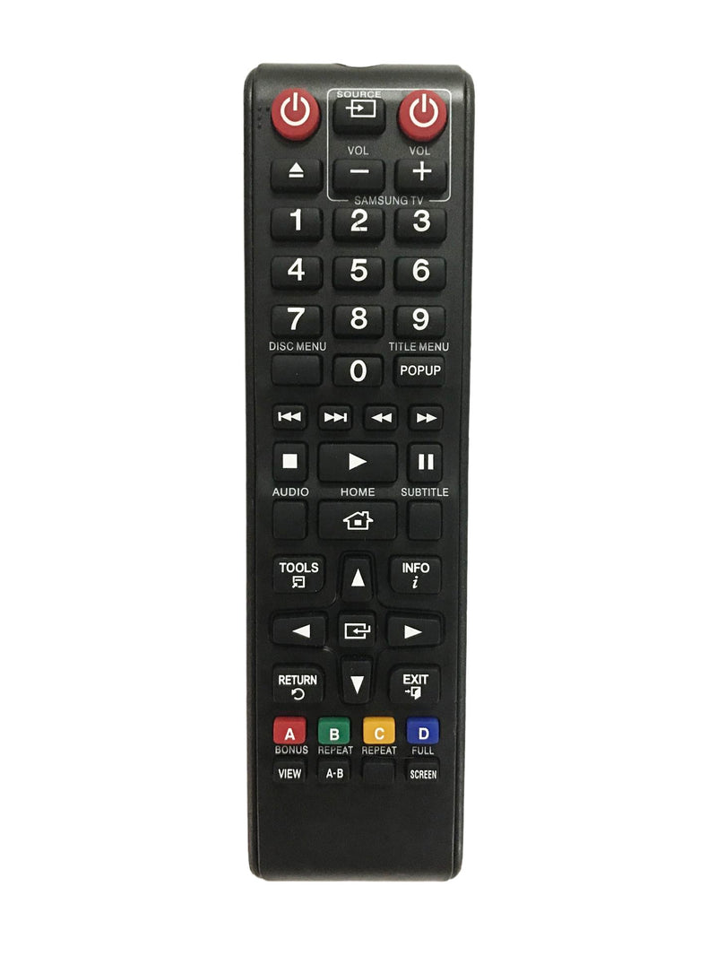 Replacement Remote Controller fit for BD-J7500 BD-JM57/ZA BD-ES7000 BD-HM59C/ZA Samsung 3D Blu-ray Disc Player - LeoForward Australia