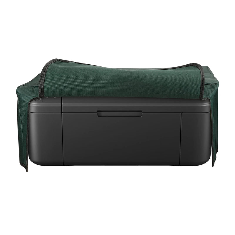  [AUSTRALIA] - kwmobile Dust Cover Compatible with Canon Pixma MX495 / TR4550 / 4551 - Printer Case - Fabric Protector Cover - Dark Green