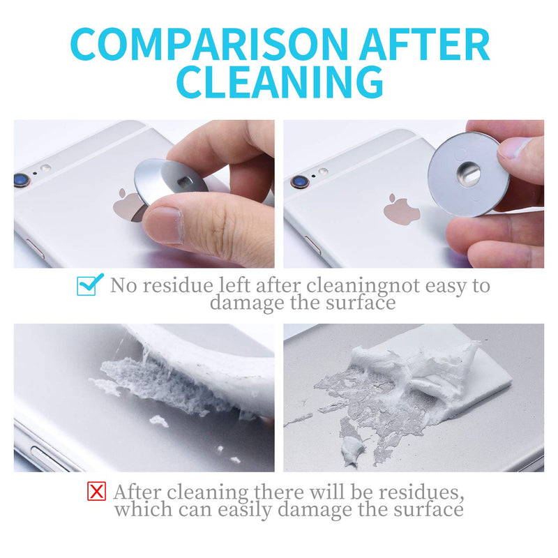 Loradar Anchor Plate Adhesive Security Plate with Slot for Cables to Lock Down Laptops, Tablets, Monitors,iPhone Smart Phone, MacBook Pad Ipad, Tablet, Other Electronic Products (Silver 2Pack) Silver 2Pack - LeoForward Australia