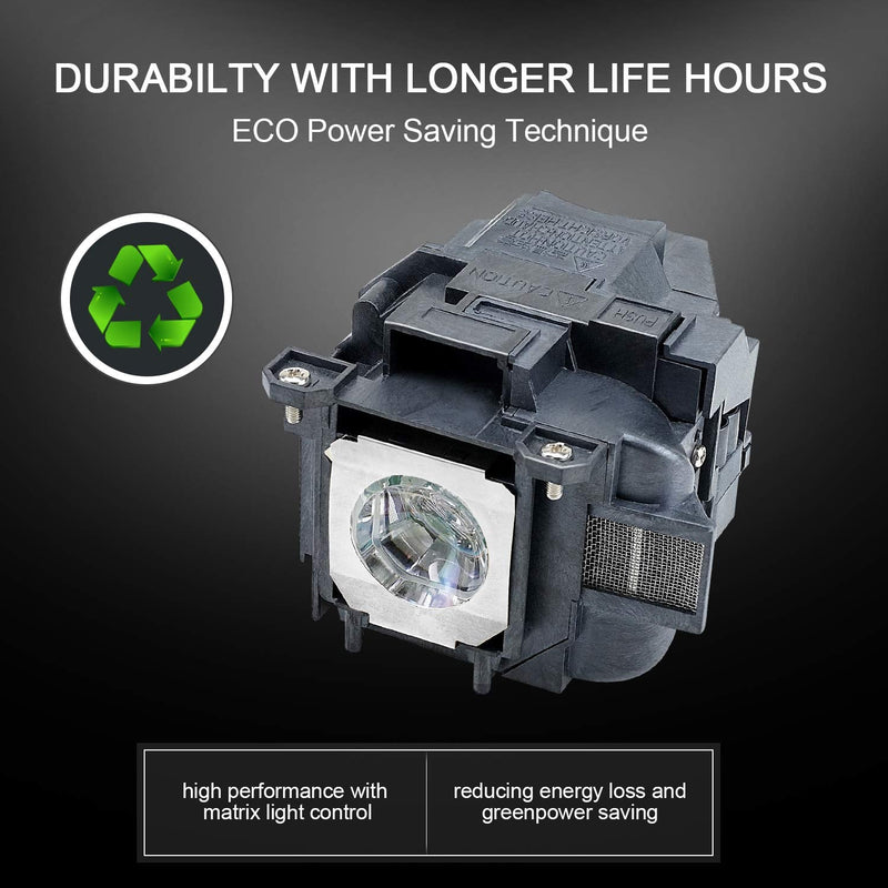  [AUSTRALIA] - for EPSON ELPLP78 / V13H010L78 EH-TW490 EB-X18,EB-X24, EH-TW5100, EH-TW5200 EH-TW570, powerlite 965 Projector Replacemet Lamp by Molgoc (Without Filter)