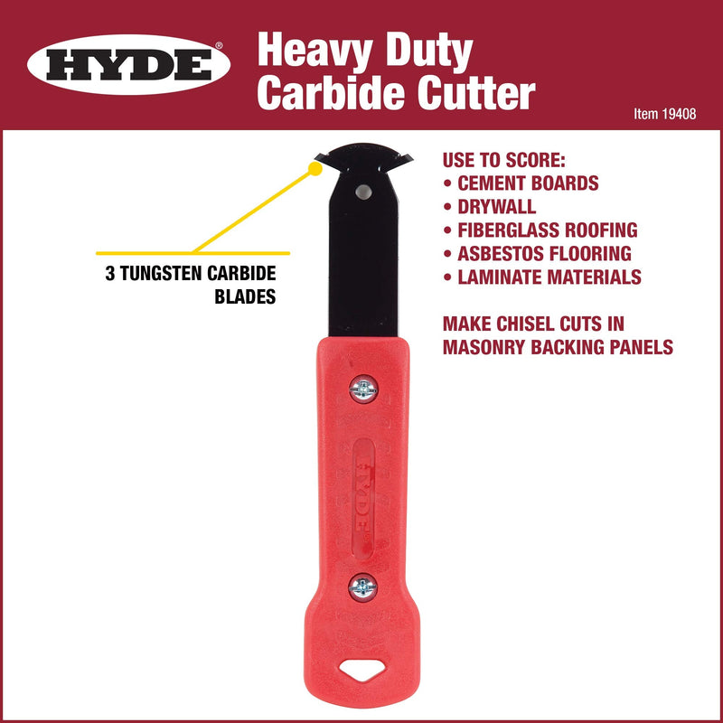  [AUSTRALIA] - HYDE 19408 Heavy-Duty Carbide Cutter