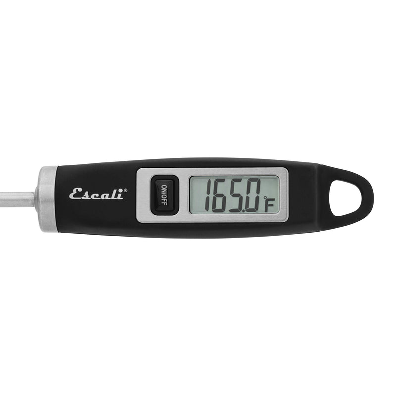 Escali DH1 Gourmet Digital Thermometer, NSF Certified-Black, Standard Black - LeoForward Australia