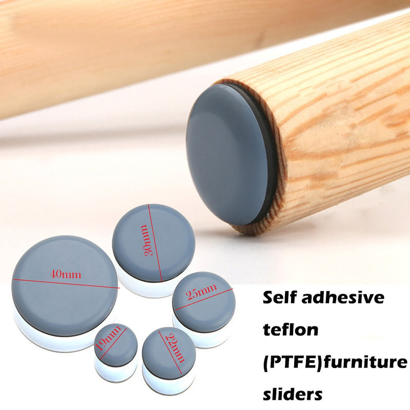  [AUSTRALIA] - 1-1/4" Adhesive Furniture Sliders -Furnigear Chair Glides PTFE Mover Slide on Furniture & Kitchen Appliances Slider Easy and Safely - Best Furniture Sliders for Carpet Hardwood Floors (grey-16 Pack) 1 1/4" Adhensive, grey- 16pack