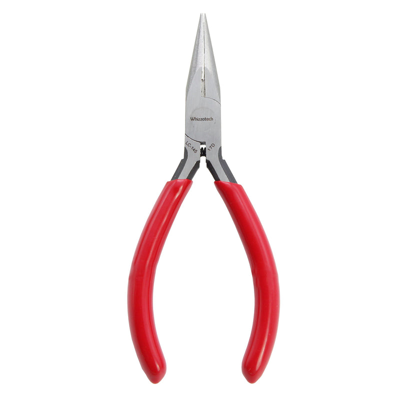  [AUSTRALIA] - Whizzotech Long Nose Pliers Chromium Vanadium Steel with Mini Wire Cutting Tool 4-1/2 Inch Needle Nose Pliers 4.5 Inch