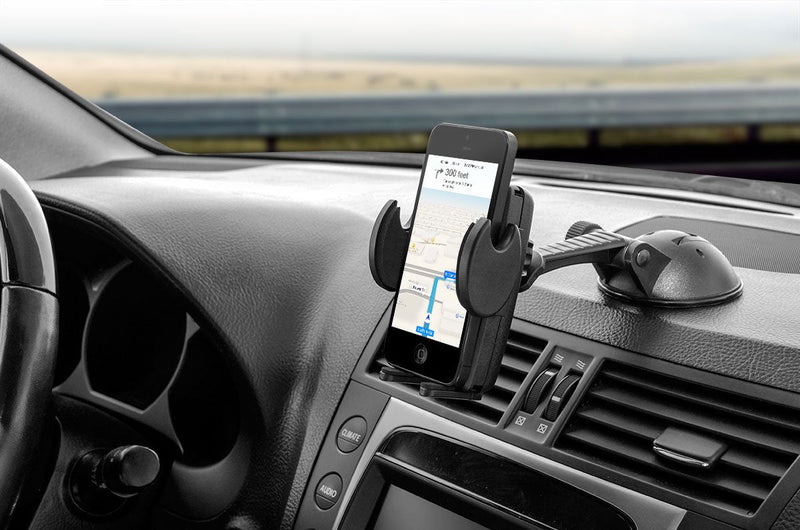  [AUSTRALIA] - Arkon Windshield or Dash Car Phone Holder Mount for iPhone 12 11 XS XR X Galaxy Note 20 10 9 Retail Black Standard Packaging