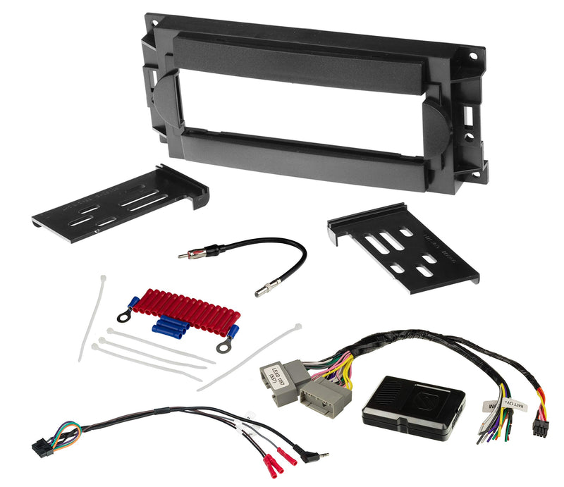  [AUSTRALIA] - SCOSCHE CR0407CS Premium Installation Solution and Interface Compatible with 2004-07 Chrysler, Dodge or Plymouth Vehicles 2004-07 Premium Installation Kit Retains Amplifier & Steering Wheel Controls