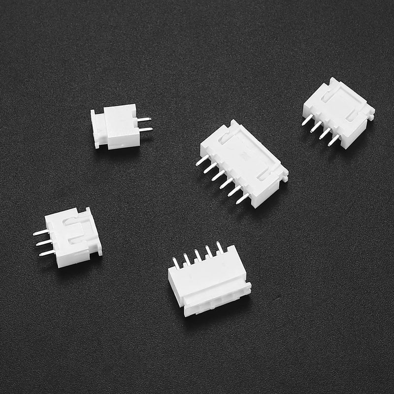  [AUSTRALIA] - 460 Pcs JST-XH 2.54mm Connector Kit, 2.54mm Male and Female 2/3/4/5/6 Pin Header Housing Connector Adapter Plug, JST-XH Terminal Wires Cables Socket Connectors Kit