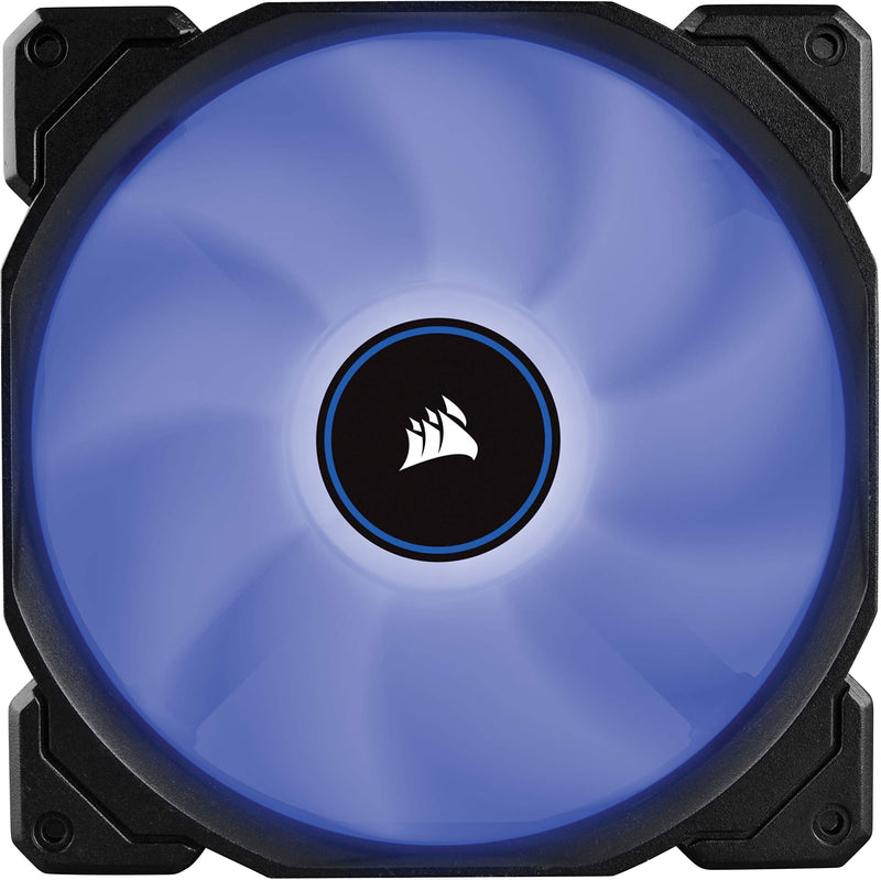  [AUSTRALIA] - CORSAIR AF140 LED Low Noise Cooling Fan, Single Pack - Blue 140 mm