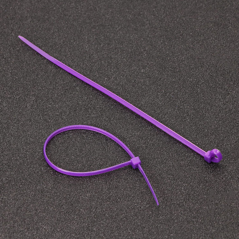  [AUSTRALIA] - Mini Skater 140pcs 6" Multi-Color Multi-Purpose Nylon Zip Ties (7 Colors)