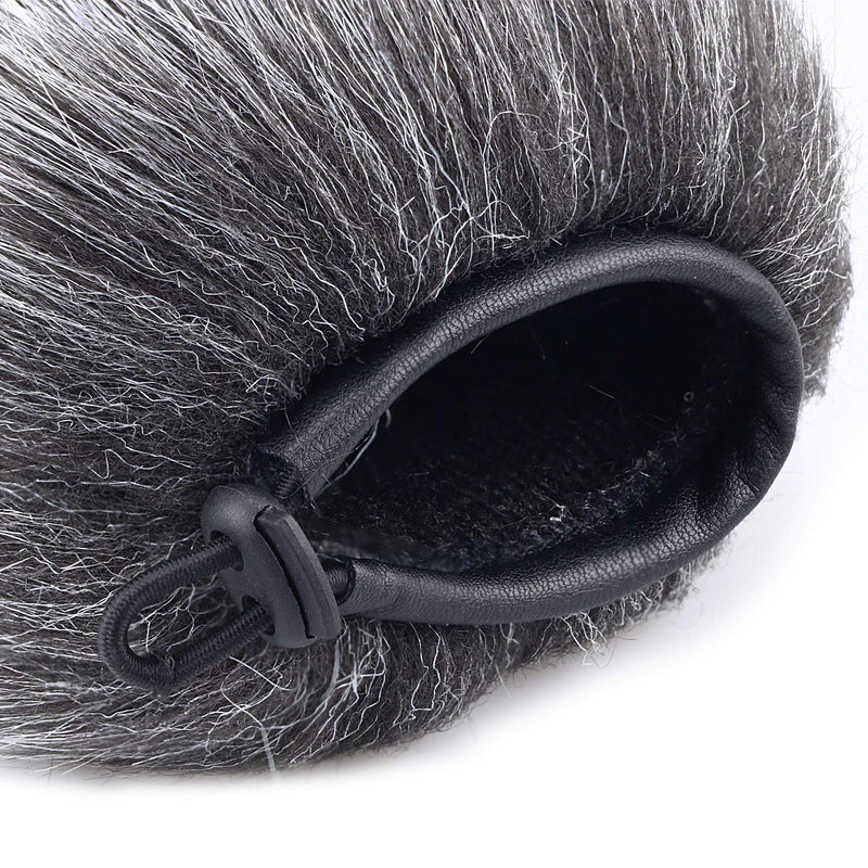  [AUSTRALIA] - SUNMON Razer Seiren X Furry Windscreen Muff, Mic Pop Filter/Shield Wind Cover fits Razer Seiren X USB Condenser Streaming Microphone