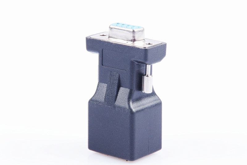  [AUSTRALIA] - LM YN DB9 RS232 Female to RJ45 Female Adapter COM Port to LAN Ethernet Port Converter