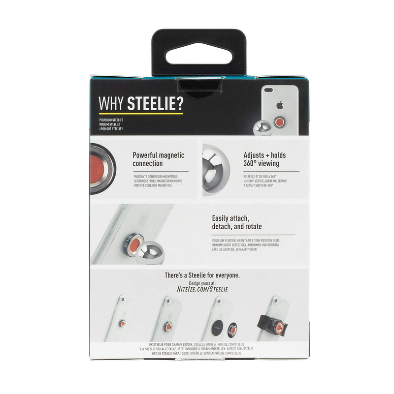  [AUSTRALIA] - Nite Ize Steelie Orbiter Dash Mount Kit - Magnetic Cell Phone Holder for Car , Low Profile, No Attached Magnets