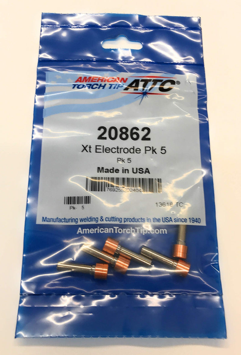  [AUSTRALIA] - American Torch Tip Part Number 20862 (Xt Electrode Pk 5)
