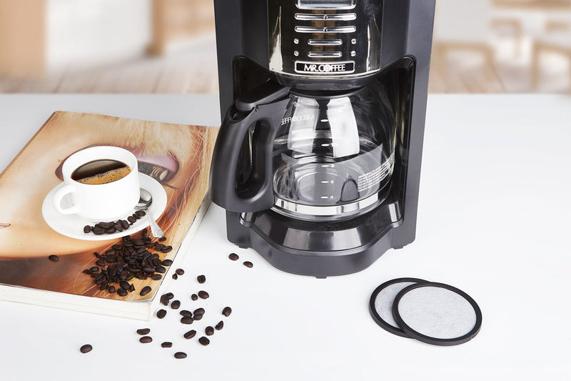  [AUSTRALIA] - Geesta 12-Pack Premium Activated Charcoal Water Filter Disk for All Mr. Coffee Models