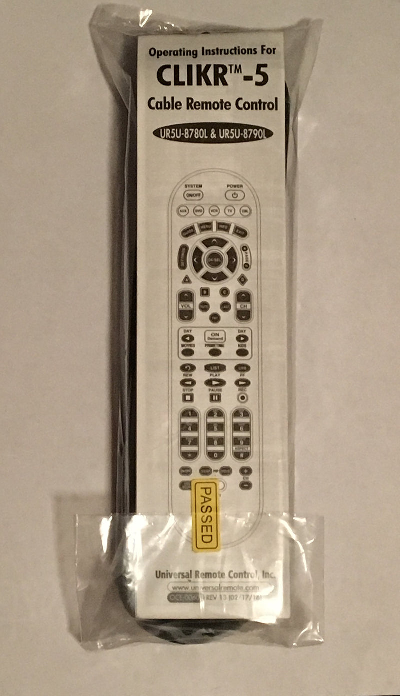 Spectrum TV Remote Control 3 Types To Choose FromBackwards compatible with Time Warner, Brighthouse and Charter cable boxes (Pack of One, UR5U-8780L) - LeoForward Australia