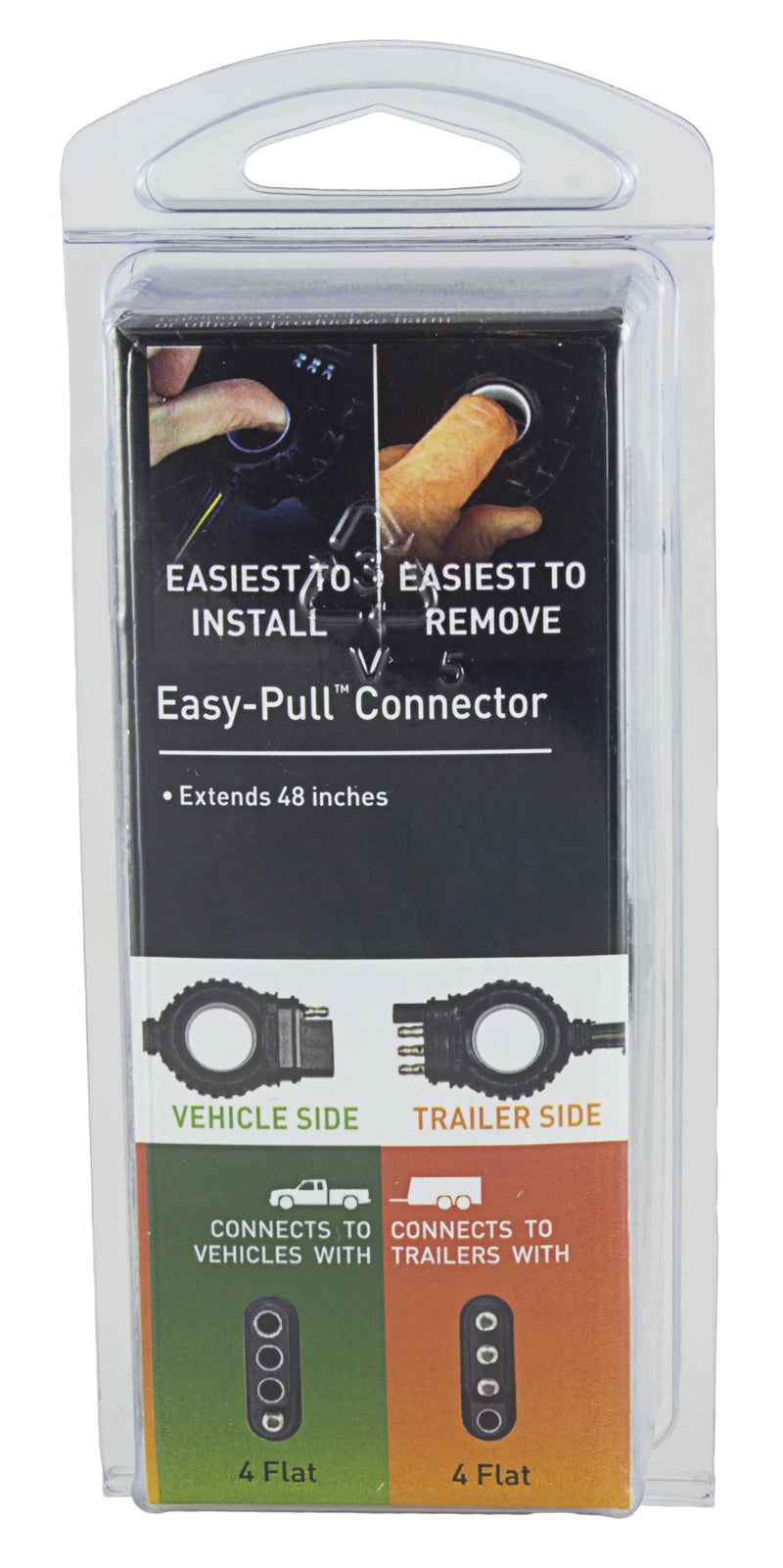  [AUSTRALIA] - Hopkins Towing Solutions 47004 Endurance Easy-Pull 24" 4 Flat Extension Trailer Connector