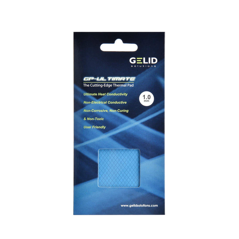 Gelid Solutions GP-Ultimate 15W- Thermal Pad 90x50x1.0mm. Excellent Heat Conduction, Ideal Gap Filler. Easy Installation. 90x50x1.0 Blue - LeoForward Australia