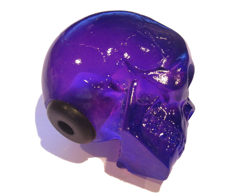  [AUSTRALIA] - Kool Collectibles Clear Purple Skull Shifter Shift Knob Rat Rod Lever