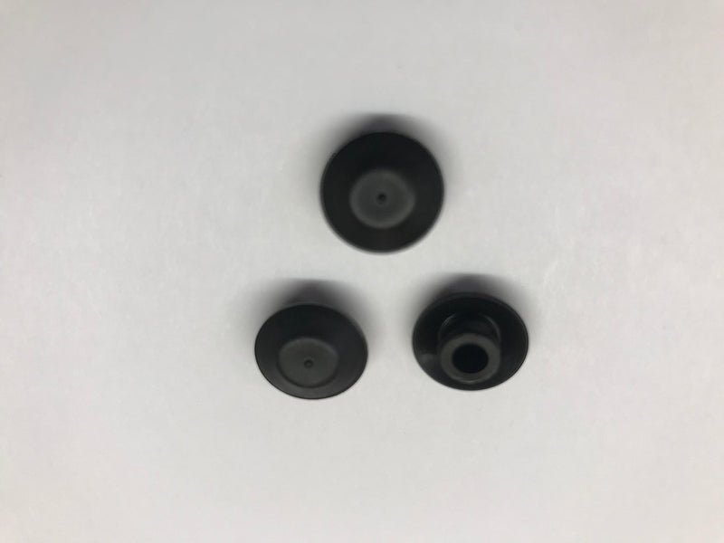  [AUSTRALIA] - BPF-1/4" 0.25 inch Flush Mount Black Plastic Body and Sheet Metal Hole Plugs PDR Paintless Dent Repair (50)