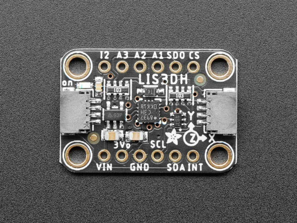  [AUSTRALIA] - Adafruit LIS3DH 3-Axis Accelerometer (+-2g/4g/8g/16g) 2809