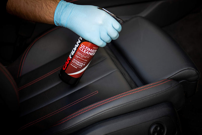  [AUSTRALIA] - Carfidant Ultimate Car Interior Cleaner - Automotive Interior & Exterior Cleaner All Purpose Cleaner for Car Carpet Upholstery Leather Vinyl Cloth Plastic Seats Trim Engine Mats - Car Cleaning Kit 18oz