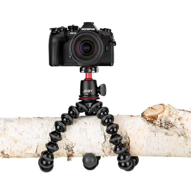 Joby JB01507 GorillaPod 3K Kit. Compact Tripod 3K Stand and Ballhead 3K for Compact Mirrorless Cameras or Devices up to 3K (6.6lbs). Black/Charcoal. - LeoForward Australia