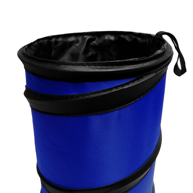 FH Group FH1120BLUE Blue Car Garbage Trash Can (Collapsible and Compact) - LeoForward Australia