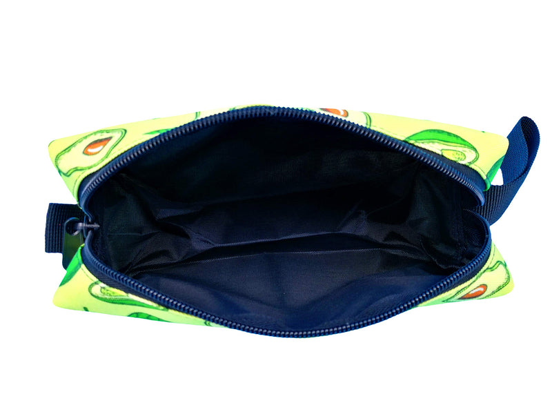 Avocado Small Pencil Bag for girls,Cosmetic Toiletry Makeup Zipper Storage Bag Pouch with strap for Women Avocado - LeoForward Australia