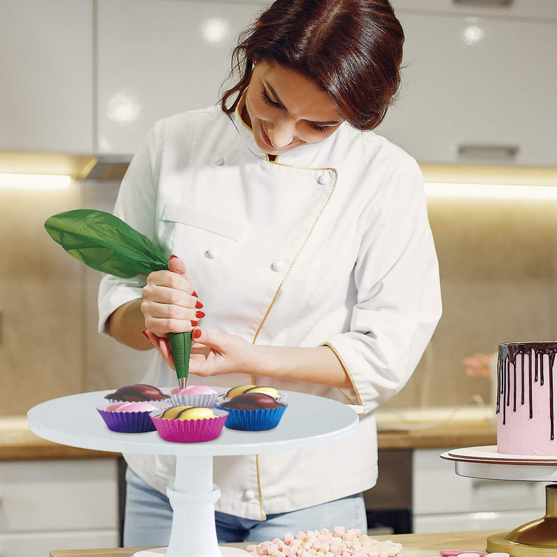  [AUSTRALIA] - TRUSBER 200Pcs Cupcake Liners Aluminum Foil Cups Cake Muffin Molds Non-stick Baking Cupcake Wrapper Holder for Wedding,Birthday,Party,Baby Shower Multicolor