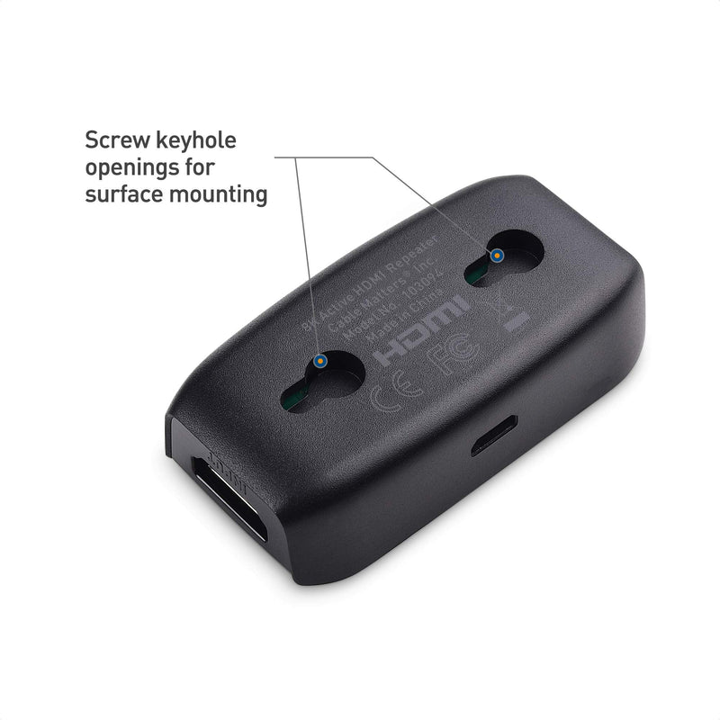  [AUSTRALIA] - Cable Matters Active 8K HDMI 2.1 Coupler (Female to Female HDMI Signal Booster/HDMI Repeater Gender Changer) with HDR for PS5, Xbox Series X/S, RTX3080 / 3090, RX 6800/6900, Apple TV, and More