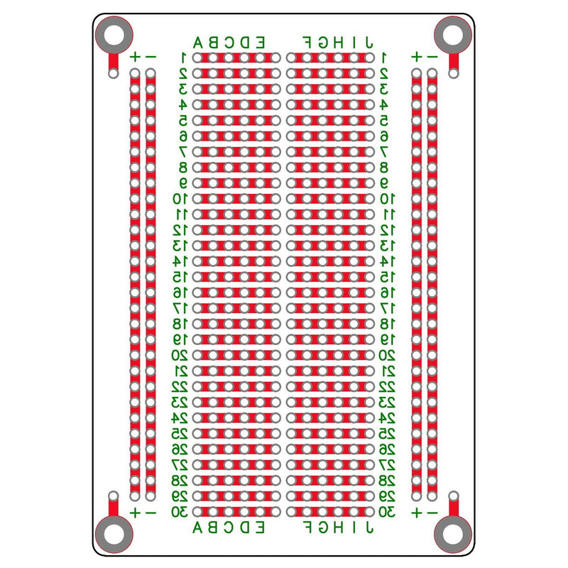  [AUSTRALIA] - Electronics-Salon 4X Solderable Breadboard Proto Board PCB DIY Kit for Raspberry Pi 2/3 Model A B A+ B+ Zero