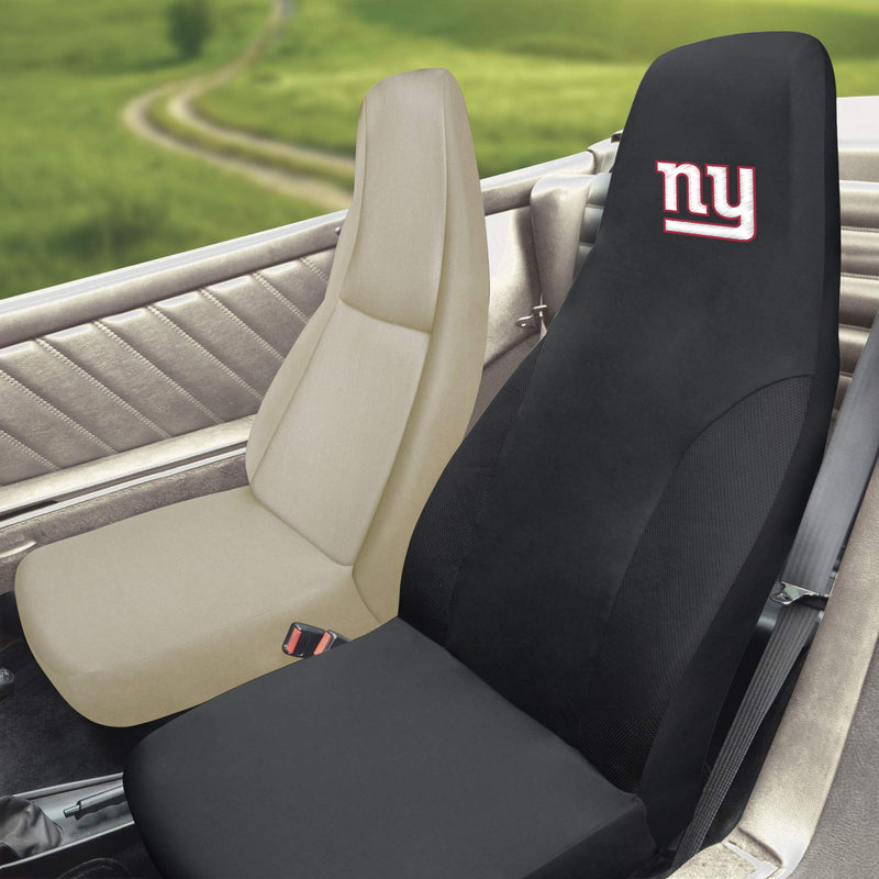  [AUSTRALIA] - FANMATS 21566 NFL - New York Giants Black 20"x48" Embroidered Seat Cover