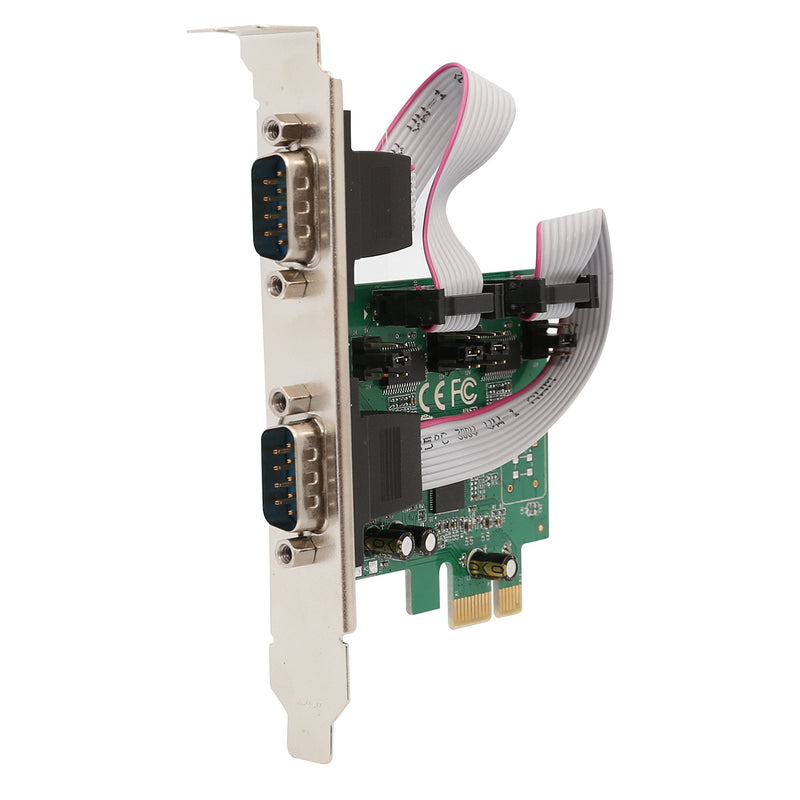  [AUSTRALIA] - 2 Port Serial DB9 RS232 PCI-e 1.0 x1 with Low Bracket SI-PEX15055