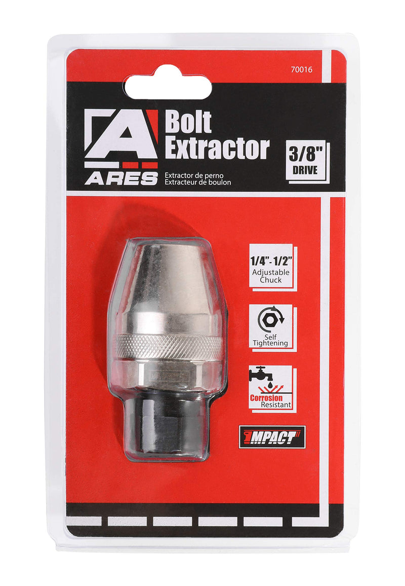  [AUSTRALIA] - ARES 70016 - Damaged Bolt and Stud Extractor Tool - Grips and Removes 1/4-Inch to 1/2-Inch Studs - Ideal for Broken, Rounded Off, Painted Over, and Rusted Tight Bolts