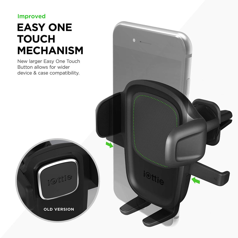  [AUSTRALIA] - iOttie Easy One Touch 5 Air Vent Universal Car Mount Phone Holder W/Flush Mount for iPhone, Samsung, Moto, Huawei, Nokia, LG, Smartphones