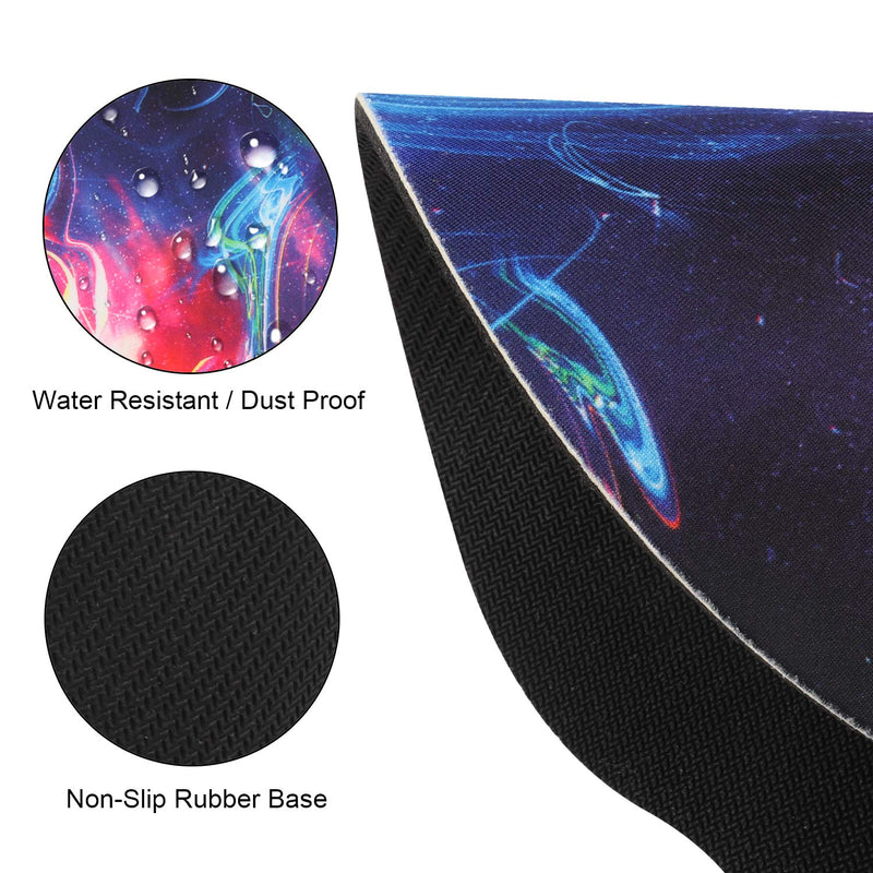  [AUSTRALIA] - Cmhoo Ergonomic Mouse Pad Wrist Rest Pad with Wrist Support Memory Gel Non-Sliding Rubber Base for Computer and Office - 10x9 xuancai7