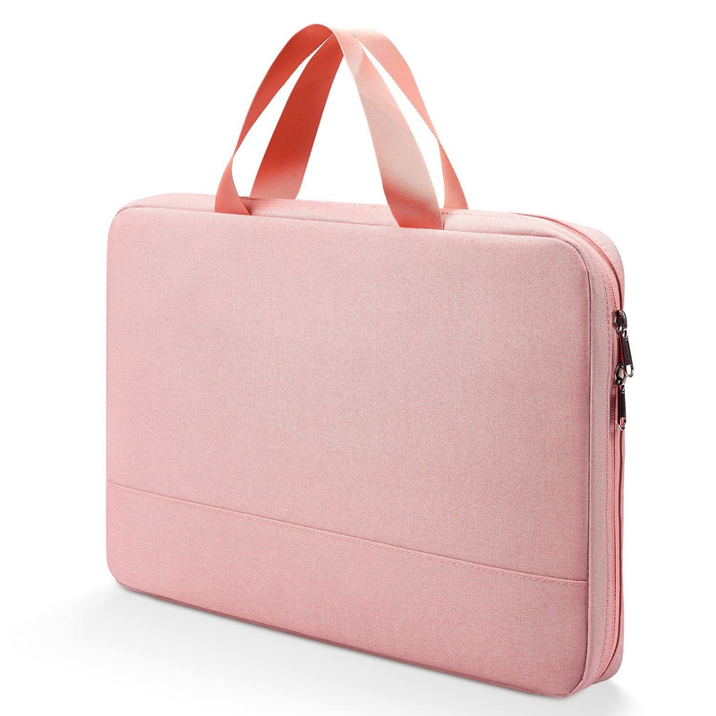  [AUSTRALIA] - 17 17.3 inch Laptop Sleeve Case Slim Water Resistant Durable TSA Laptop Bag for HP 17.3 Laptop, HP Envy 17, HP Pavilion 17, DELL Lenovo Asus Acer MSI 17.3" Computer Carrying Case -Pink 17-17.3 Inch Pink