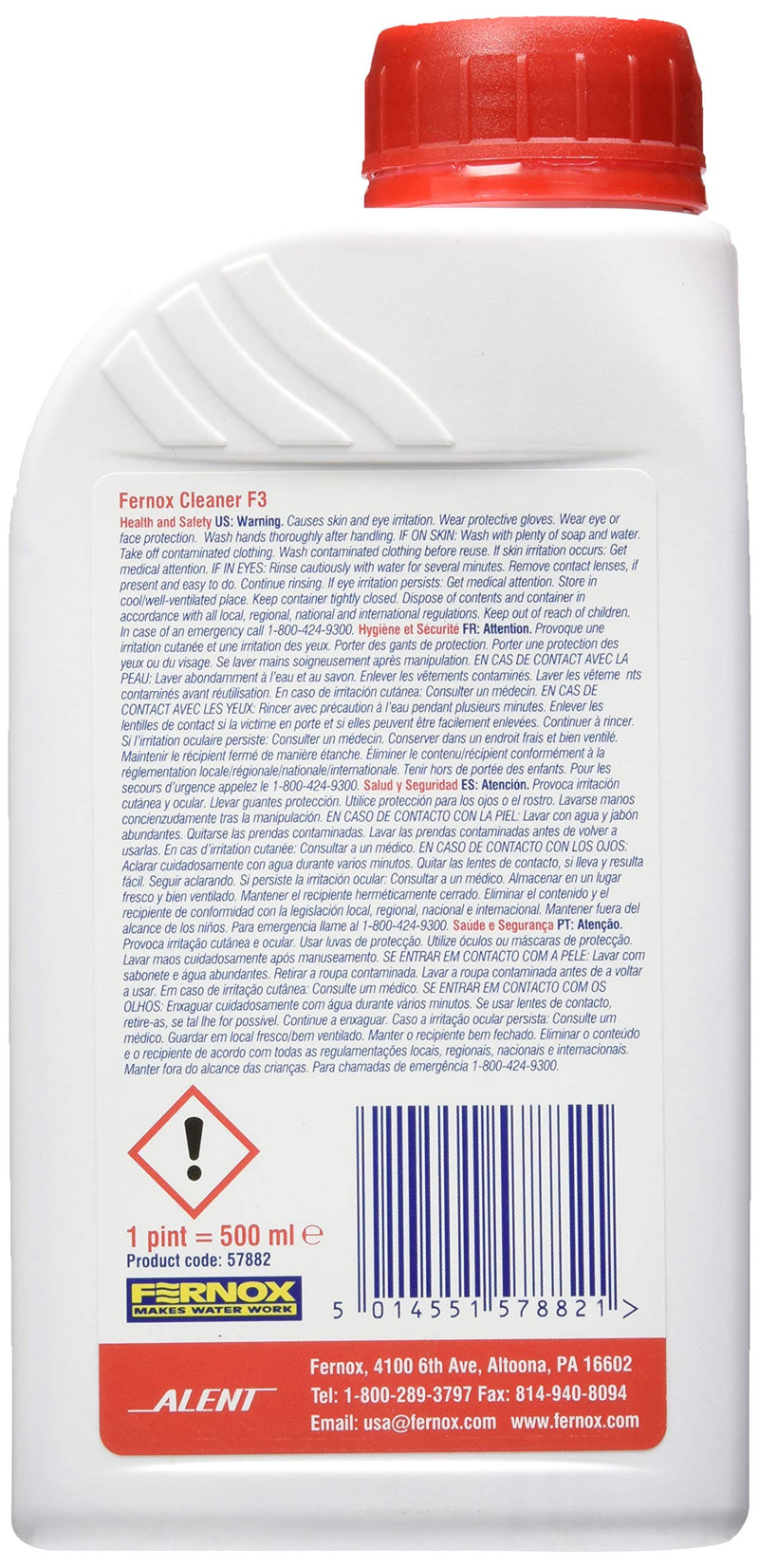  [AUSTRALIA] - Fernox 57882 F3 System Cleaner 1 Pint
