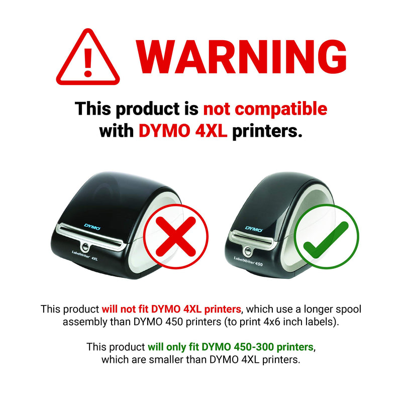 Replacement Spool Assembly Compatible with DYMO LabelWriter 450, 400, & 300 Series Printers - LeoForward Australia