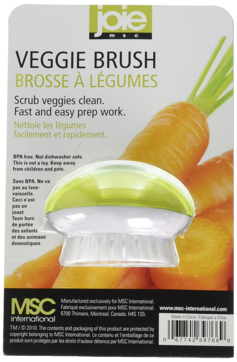 Joie Msc 39766 Flexible Veggie Brush, Green - LeoForward Australia