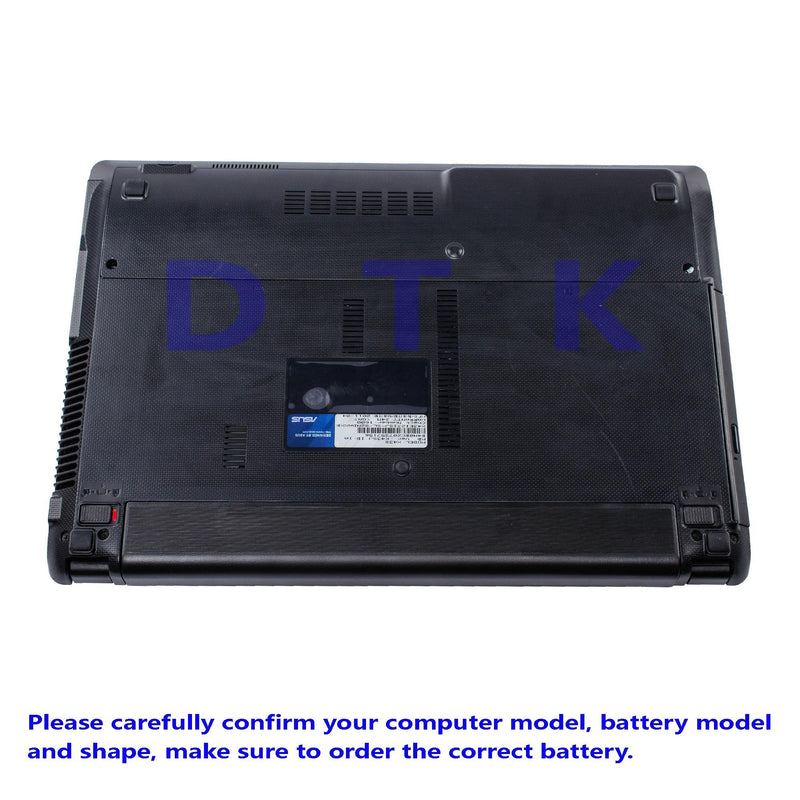  [AUSTRALIA] - DTK A32-K53 A41-K53 A42-K53 Laptop Battery Replacement for ASUS X54C A53E A53S X54C X54L K43S K53E Notebook 10.8V 5200mAh 6-Cell