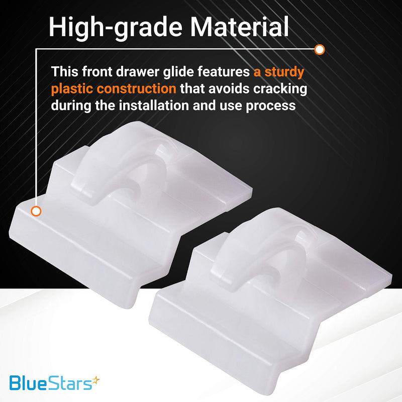  [AUSTRALIA] - 2 Packs 3051162 & 3051163 Range Oven Front and Rear Drawer Glide Replacement Kit by BlueStars - Exact Fit for Electrolux and Frigidaire Ranges - Replaces AP2121517 PS434226 PS434227