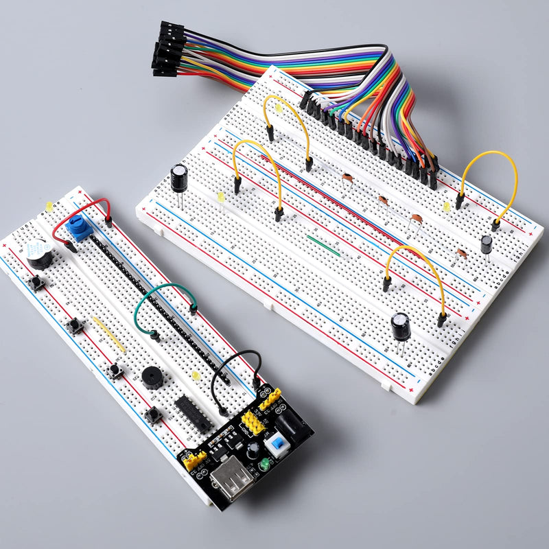  [AUSTRALIA] - DEYUE 3 Set of Solderless Prototype Breadboard 830 tie Points Breadboard 3PCS 830