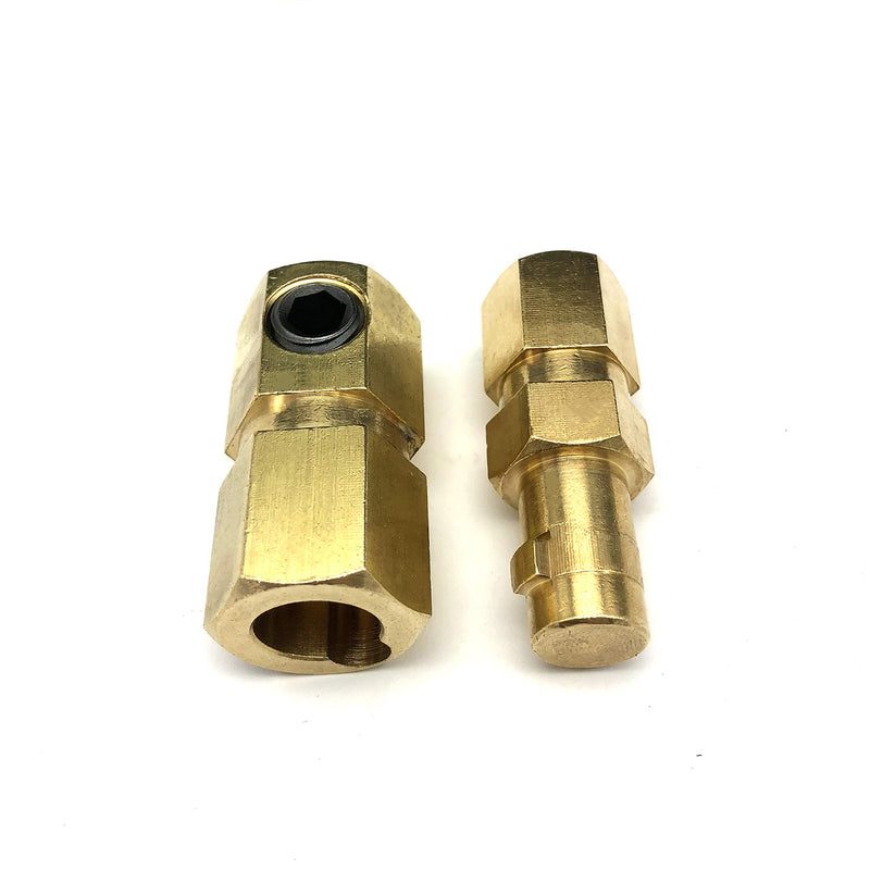  [AUSTRALIA] - KINGQ Welding Lead Cable Joint Quick Connector Pair DINSE-Style 200Amp-300Amp (#4-#1) 35-50 SQ-MM 2-set