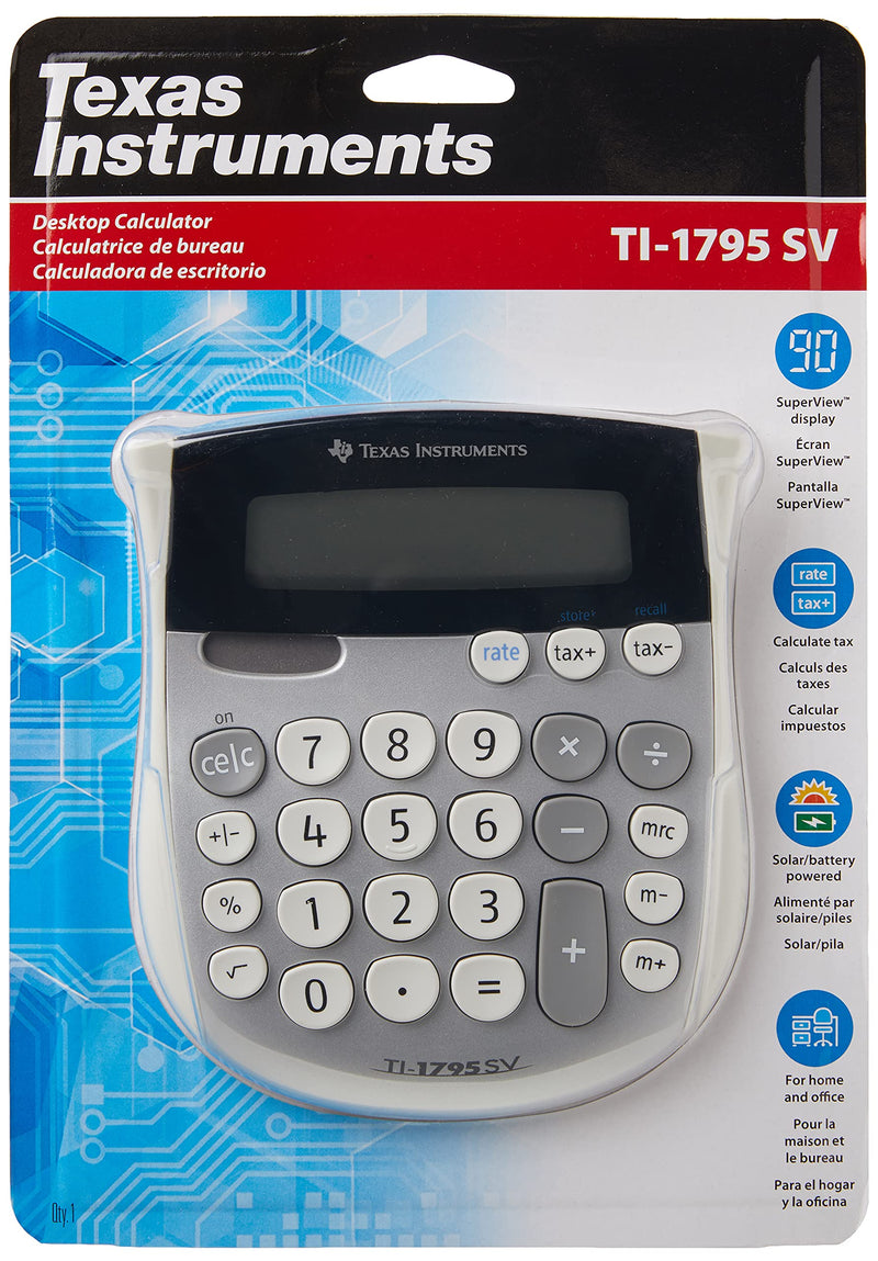  [AUSTRALIA] - Texas Instruments TI-1795 SV Standard Function Calculator