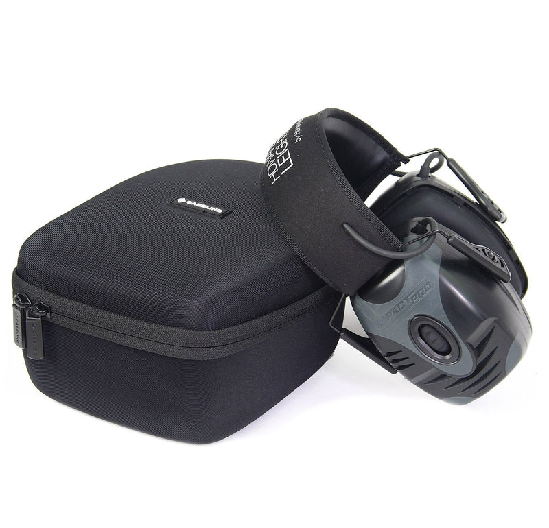  [AUSTRALIA] - caseling Hard Case Fits Howard Leight by Honeywell Impact Pro Sound Amplification Electronic Shooting Earmuff (R-01902) - Includes Mesh Pocket for Accessories.
