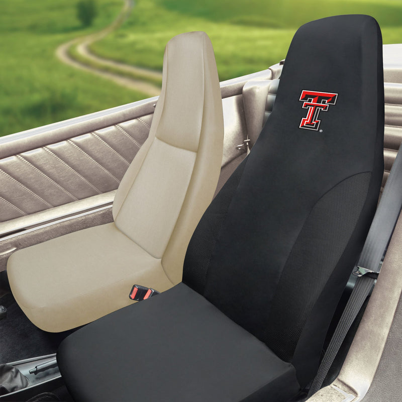  [AUSTRALIA] - FANMATS NCAA Texas Tech University Red Raiders Polyester Seat Cover